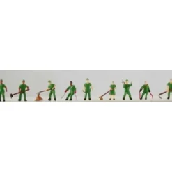 Trains*Model Power 1373 County Road Workers (Set of 9) - Model Train Junction: Quality Parts and Art Supplies