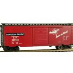Trains*Model Power 2177 CP 40' Metal Boxcar - Model Train Junction: Quality Parts and Art Supplies
