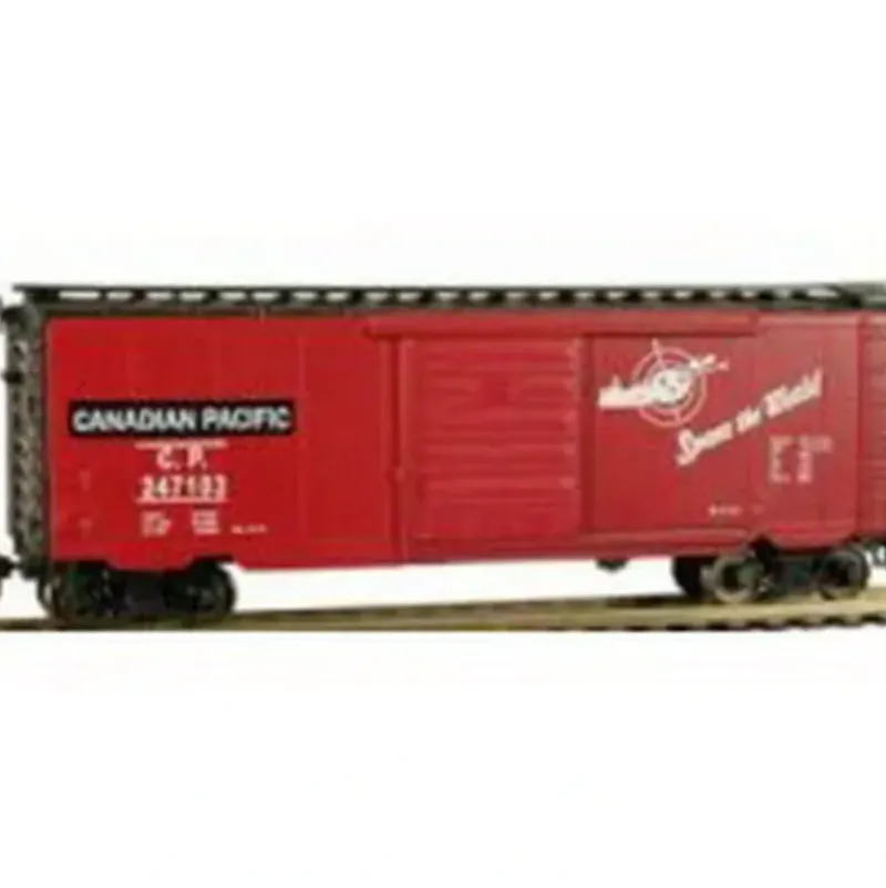 Trains*Model Power 2177 CP 40' Metal Boxcar - Model Train Junction: Quality Parts and Art Supplies