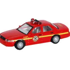 Trains*Model Power 19407 Crwn Victoria Fire Chief - Model Train Junction: Quality Parts and Art Supplies