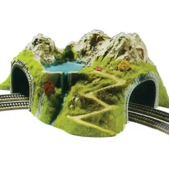 Trains*Model Power 1325 Double Crved Tunnel - Model Train Junction: Quality Parts and Art Supplies