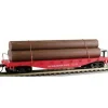 Trains*Model Power 98210 40'Flat w/Lumber BN - Model Train Junction: Quality Parts and Art Supplies