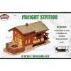 Trains*Model Power 1576 Freight Station Kit - Model Train Junction: Quality Parts and Art Supplies