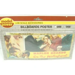 Trains*Model Power 998 G Scale Assorted Movie Billboard Posters - Model Train Junction: Quality Parts and Art Supplies