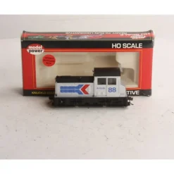 Trains*Model Power 96676 HO Amtrak DDT Plymouth Industrial Diesel Locomotive - Model Train Junction: Quality Parts and Art Supplies