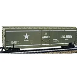 Trains*Model Power 9164 HO Army Exploding Car - Model Train Junction: Quality Parts and Art Supplies