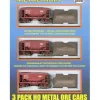 Trains*Model Power 3993 HO B&LE U-29 Metal Ore Car 3-Pack - Model Train Junction: Quality Parts and Art Supplies