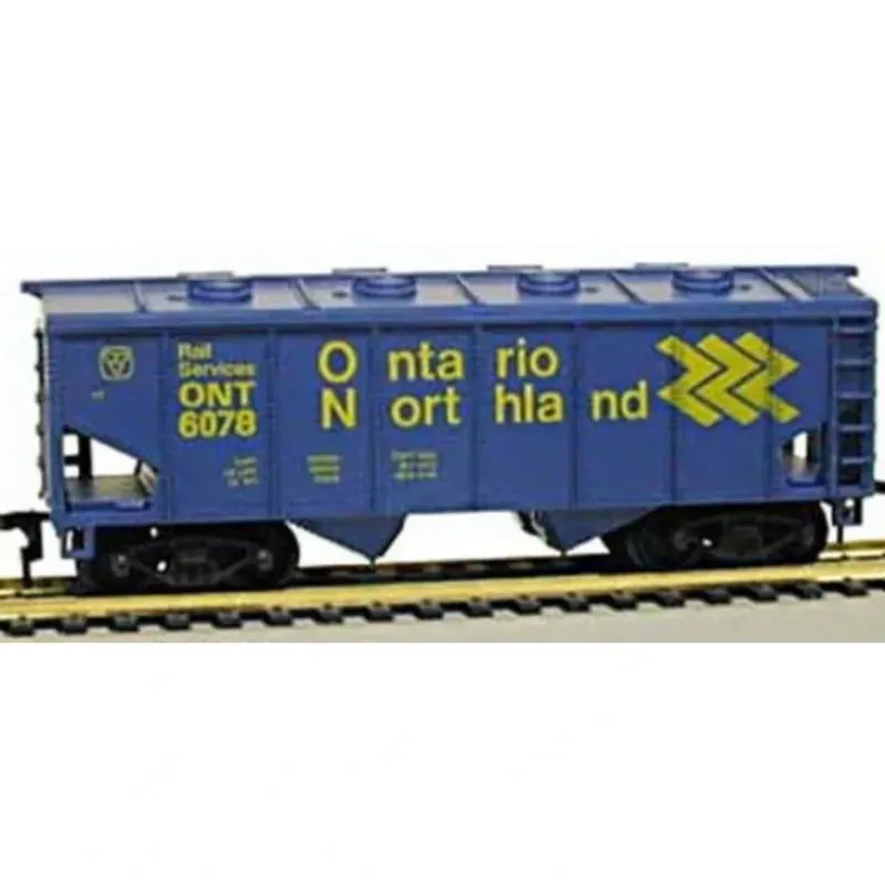 Trains*Model Power 8082 HO 36'2-Bay Cvd.Hopper Ontario Nort - Model Train Junction: Quality Parts and Art Supplies