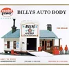 Trains*Model Power 414 HO Billy's Auto Body Building Kit - Model Train Junction: Quality Parts and Art Supplies