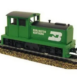 Trains*Model Power 96669 HO Burlington Northern DDT Plymouth Diesel Locomotive - Model Train Junction: Quality Parts and Art Supplies