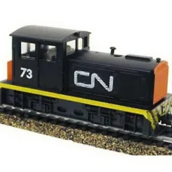 Trains*Model Power 96673 HO Canadian National DDT Plymouth Industrial Diesel Locomotive - Model Train Junction: Quality Parts and Art Supplies