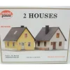 Trains*Model Power 479 HO Cape Cod 2-House Building Kit - Model Train Junction: Quality Parts and Art Supplies
