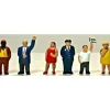 Trains*Model Power 5697 HO Fat People Figures (Set of 6) - Model Train Junction: Quality Parts and Art Supplies