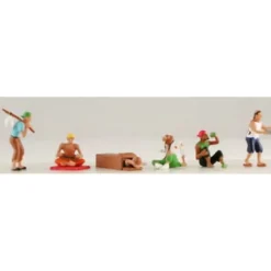 Trains*Model Power 5787 HO Homeless People Figures (Set of 6) - Model Train Junction: Quality Parts and Art Supplies