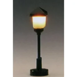 Trains*Model Power 494 HO Lighted Lamp Post Gas Light Frosted (Pack of 3) - Model Train Junction: Quality Parts and Art Supplies