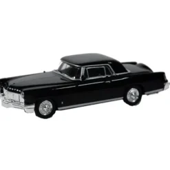 Trains*Model Power 19482 HO Minis Black 1956 Lincoln Continental MarkII Coupe - Model Train Junction: Quality Parts and Art Supplies