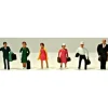 Trains*Model Power 5702 HO Passenger Figures (Set of 6) - Model Train Junction: Quality Parts and Art Supplies