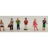 Trains*Model Power 5789 HO People Eating Figures (Set of 6) - Model Train Junction: Quality Parts and Art Supplies