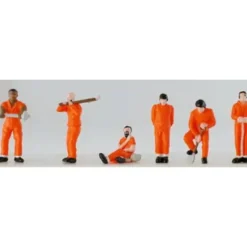 Trains*Model Power 5784 HO Prisoners Orange - Model Train Junction: Quality Parts and Art Supplies