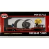Trains*Model Power 98220 HO Safety First 40' Depressed Center Operating Floodlight Car - Model Train Junction: Quality Parts and Art Supplies