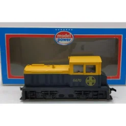 Trains*Model Power 6670 HO Santa Fe Plymouth Industrial DDT Diesel Switcher - Model Train Junction: Quality Parts and Art Supplies