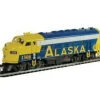 Trains*Model Power 2166 HO Scale Alaska F7 Metal Diesel - Model Train Junction: Quality Parts and Art Supplies