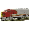 Trains*Model Power 2160 HO Scale ATSF F7 Metal Diesel - Model Train Junction: Quality Parts and Art Supplies