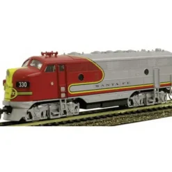 Trains*Model Power 2160 HO Scale ATSF F7 Metal Diesel - Model Train Junction: Quality Parts and Art Supplies