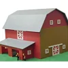 Trains*Model Power 592 HO Scale Barn & Chicken Coop Lighted Built Up Building - Model Train Junction: Quality Parts and Art Supplies