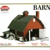 Trains*Model Power 601 HO Scale Barn Kit - Model Train Junction: Quality Parts and Art Supplies