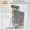 Trains*Model Power 410 HO Scale Bluefield Coaling Station Building Kit - Model Train Junction: Quality Parts and Art Supplies