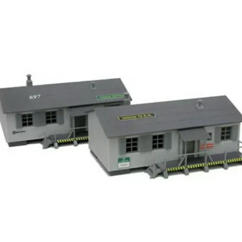 Trains*Model Power 697 HO Scale Built-up Track Crew Office - Model Train Junction: Quality Parts and Art Supplies