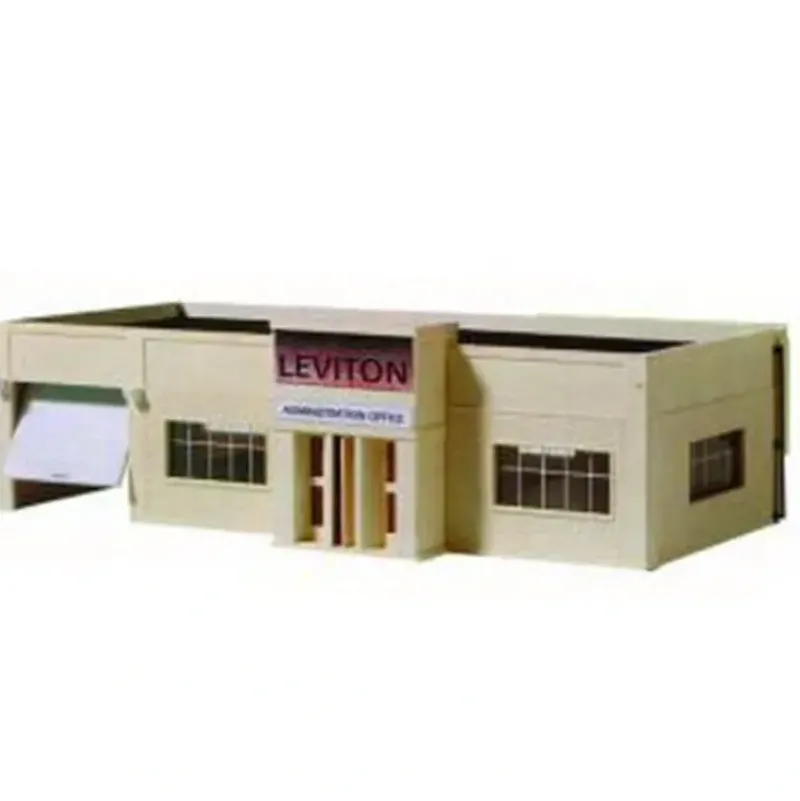 Trains*Model Power 769 HO Scale Built-up Leviton Office - Model Train Junction: Quality Parts and Art Supplies