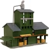 Trains*Model Power 674 HO Scale Built-up Lumber Yard - Model Train Junction: Quality Parts and Art Supplies