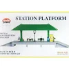 Trains*Model Power 616 HO Scale Built-up Station Platform Building Kit - Model Train Junction: Quality Parts and Art Supplies
