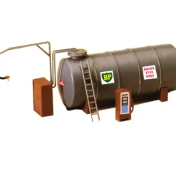 Trains*Model Power 773 HO Scale Built-up Trackside Oil Tank - Model Train Junction: Quality Parts and Art Supplies