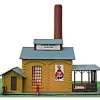 Trains*Model Power 576 HO Scale Built-up Averill Gold Refining - Model Train Junction: Quality Parts and Art Supplies