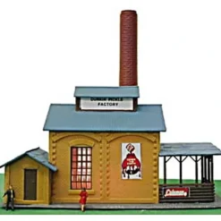 Trains*Model Power 576 HO Scale Built-up Averill Gold Refining - Model Train Junction: Quality Parts and Art Supplies