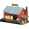 Trains*Model Power 774 HO Scale Built-up Warehouse - Model Train Junction: Quality Parts and Art Supplies