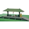 Trains*Model Power 583 HO Scale Built-up Station Platform - Model Train Junction: Quality Parts and Art Supplies