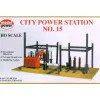 Trains*Model Power 416 HO Scale City Power Station No. 15 Building Kit - Model Train Junction: Quality Parts and Art Supplies