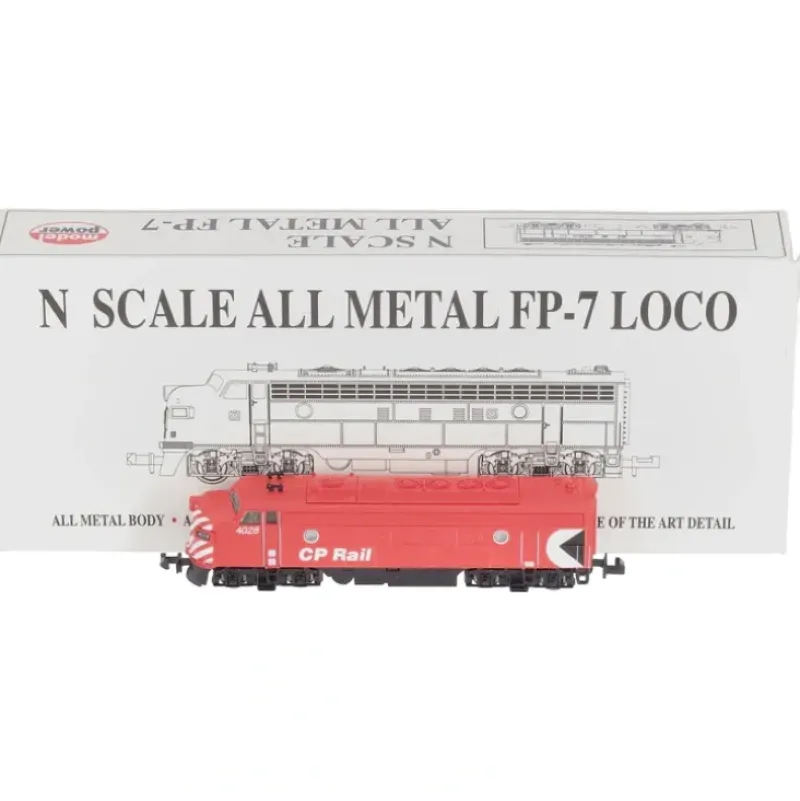 Trains*Model Power 7448 HO Scale CP FP-7 Diesel Locomotive #4028 - Model Train Junction: Quality Parts and Art Supplies