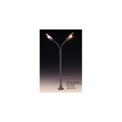 Trains*Model Power 496 HO Scale Double Highway Light (Pack of 2) - Model Train Junction: Quality Parts and Art Supplies