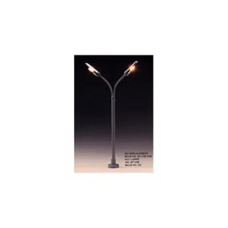 Trains*Model Power 496 HO Scale Double Highway Light (Pack of 2) - Model Train Junction: Quality Parts and Art Supplies