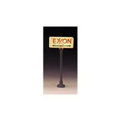 Trains*Model Power 705 HO Scale Exxon Station Sign - Model Train Junction: Quality Parts and Art Supplies