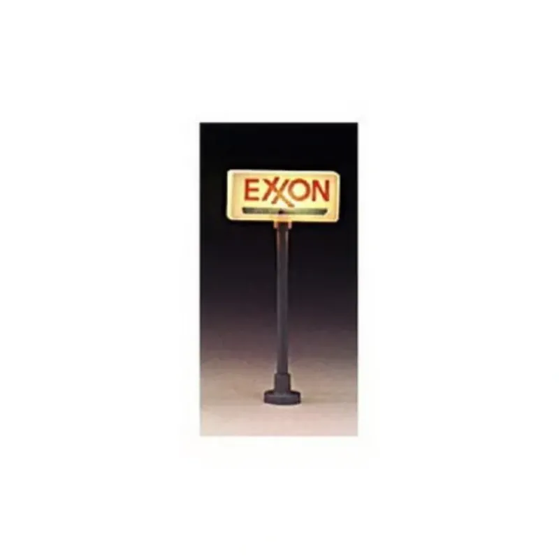 Trains*Model Power 705 HO Scale Exxon Station Sign - Model Train Junction: Quality Parts and Art Supplies