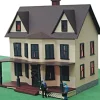 Trains*Model Power 586 HO Scale Haunted House Built-up Lighted - Model Train Junction: Quality Parts and Art Supplies