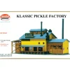 Trains*Model Power 465 HO Scale Heinz Pickle Factory Building Kit - Model Train Junction: Quality Parts and Art Supplies