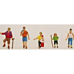 Trains*Model Power 5752 HO Scale Hikers (Pack of 5) - Model Train Junction: Quality Parts and Art Supplies