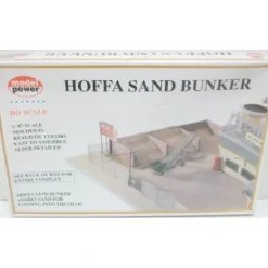 Trains*Model Power 299 HO Scale Hoffa Sand Bunker Building Kit - Model Train Junction: Quality Parts and Art Supplies